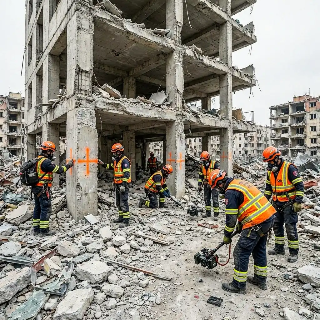 Safety in collapsed structures